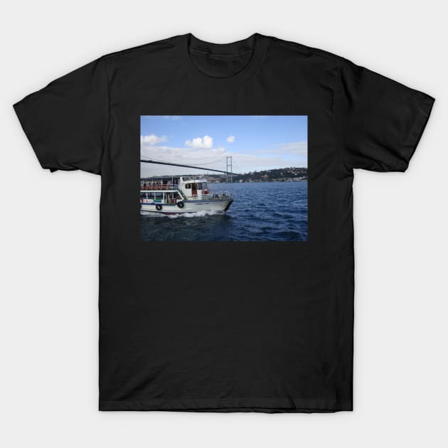 Bosphorus Bridge - Istanbul T-Shirt by ProTrendDesigns